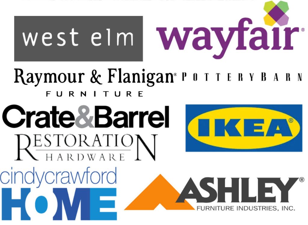 popular furniture brands