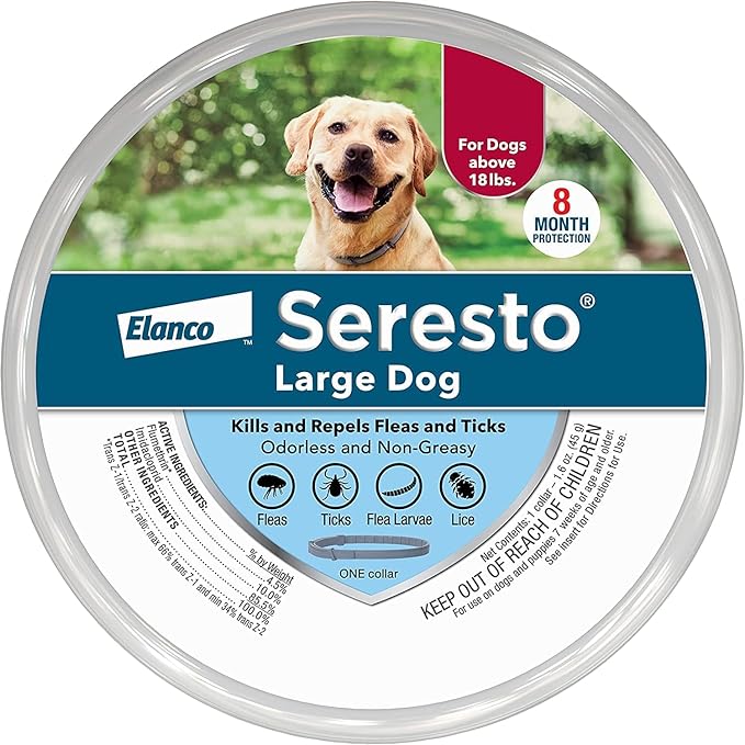 Seresto Flea and Tick Collar for Dogs